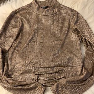 Women’s Guess Bronze Crop Top (M)